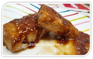 Salmón En Salsa Teriyaki Casera
