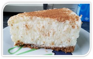 Tarta De Arroz Con Leche
