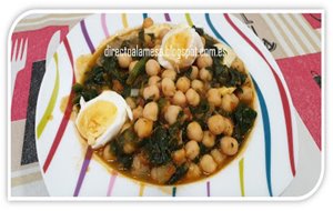 Garbanzos Con Espinacas
