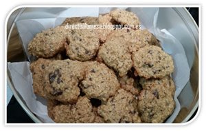 Galletas De Avena, Naranja Y Chocolate
