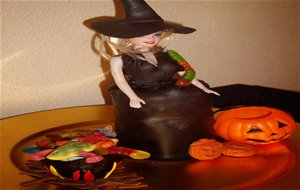 Tarta Bruja Halloween
