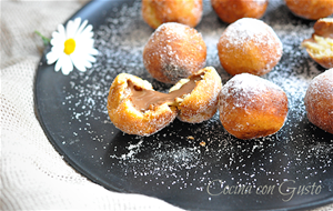 Castagnole Rellenos De Nocilla, De Rocio
