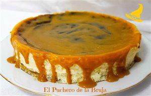 Tarta De Queso, Chocolate Blanco Y Toffee
