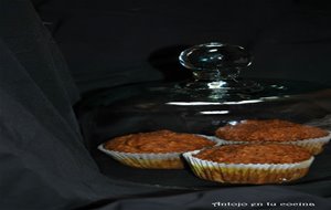Muffins Integrales De Papaya Y Coco
