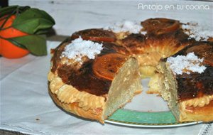 Roscón De Reyes Fácil Con Crema De Turrón De Jijona
