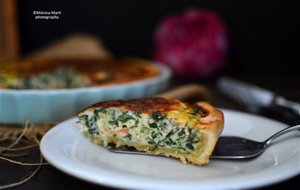 Quiche De Salmón Y Acelgas 
