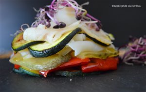 Ensalada Tibia De Bacalao Ahumado - Bajo En Calorías -
