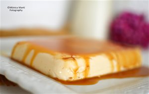 Flan de caramelo para golosos dieta