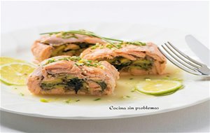 Popietas De Salmón Al Vermouth
