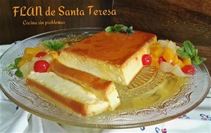 Flan De Santa Teresa , Flan De Huevo. 
