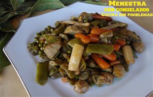 Menestra De Verduras Con Congelados
