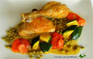 Pollo Guisado Con Verduras
