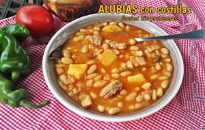 Alubias Con Costillas. Receta De Carlos Herrera.
