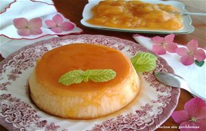 Flan De Albaricoques
