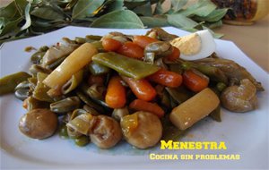 Menestra De Verduras Con Congelados
