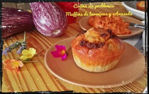 Muffins De Berenjena Y Sobrasada.
