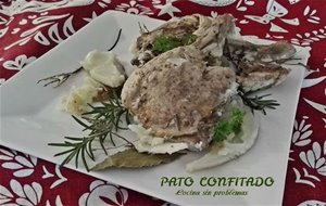 Pato Confitado. Sin Grasa Adicional Y Sin Vacío.
