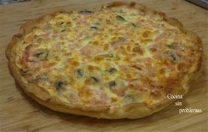 Quiche De Champiñones
