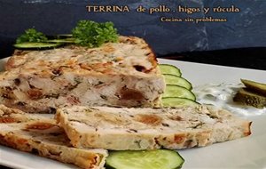 Terrina De Pollo, Higos Y Rúcula.
