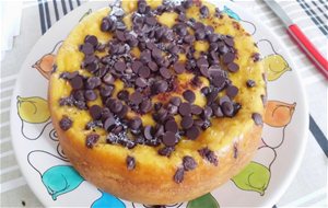 Bizcocho De Naranja, Zanahoria Y Pepitas De Chocolate
