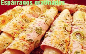 Espárragos Gratinados
