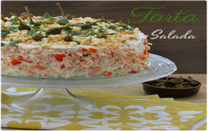 Tarta Salada Con Pan De Molde
