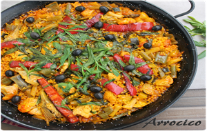 Arroz Y Verduras Con Collejas
