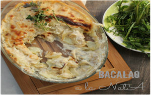 Bacalao A La Nata { Receta Portuguesa}
