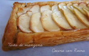 Tarta De Manzana Con Natillas Del Super, Para Dos.
