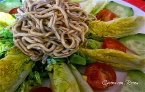 Ensalada Templada De Gulas A La Gallega
