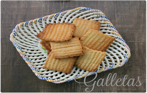 Galletas Rizadas De Manteca
