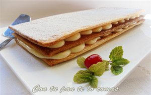 Milhojas De Crema
