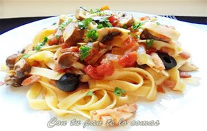 Tagliatelle Alla Boscaiola
