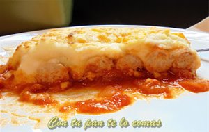 Pastel De Salchichas Y Puré De Patatas
