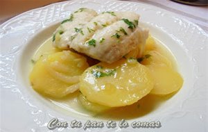 Merluza Con Patatas 
