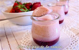 Cuajada De Fresas
