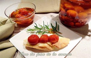 Tomates Cherry Confitados
