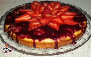 Tarta De Manzana Y Fresas
