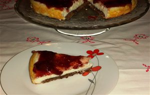 Cheesecake Con Mermelada De Fresa
