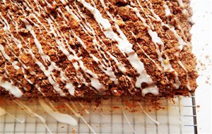 Cinnamon Coffee Cake Con Streusel
