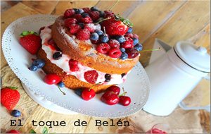 Naked Cake Rellena De ... Y 3º  Cumpleblog  
