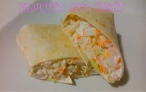 Wrap De Surimi Y Atún
