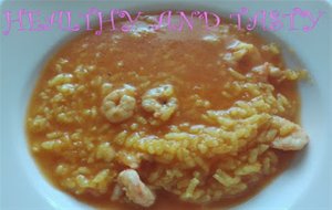 Arroz Caldoso Con Gambas
