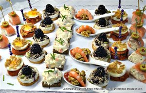 Canapés Variados. Fáciles Y Rápidos. 5 Tipos De Canapés
