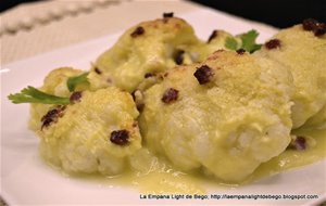 Coliflor Gratinada Con Falsa Bechamel
