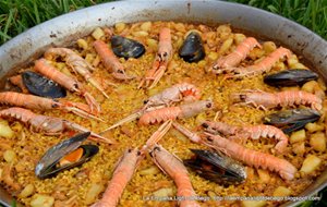 Paella De Marisco. Paso A Paso.
