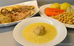 Puchero Valenciano Con Pelotas Y Arroz Mi Versión Del Cocido
