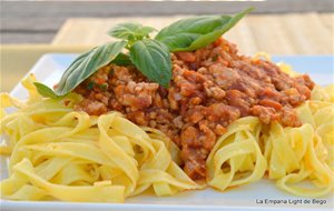 Salsa Boloñesa Rápida Con Pasta Fresca
