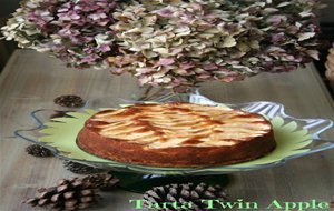 Tarta Twin Apple  -  Tarta Abizcochada De Manzana
