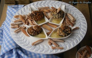 Bombones De Morcilla  Con Compota De Manzana
